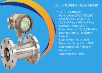  Liquid Turbine Flow Meter