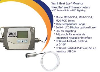  Heat Spy® Monitor Fixed Infrared Thermometers – M20 Series – Built in LED Sighting