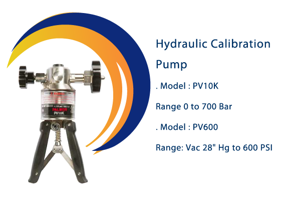 Hydraulic Calibration Pressure Pump