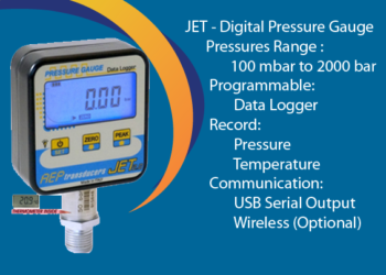  Digital Pressure Gauge with Datalogger-Jet