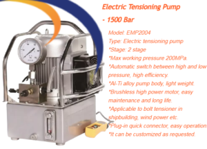 Electric Tensioning pump