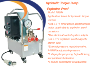 Hydraulic Torque Pump